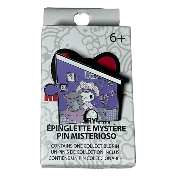 Loungefly Hello Kitty and Friends House Puzzle Blind Pin - Kuromi - Picture 1 of 1